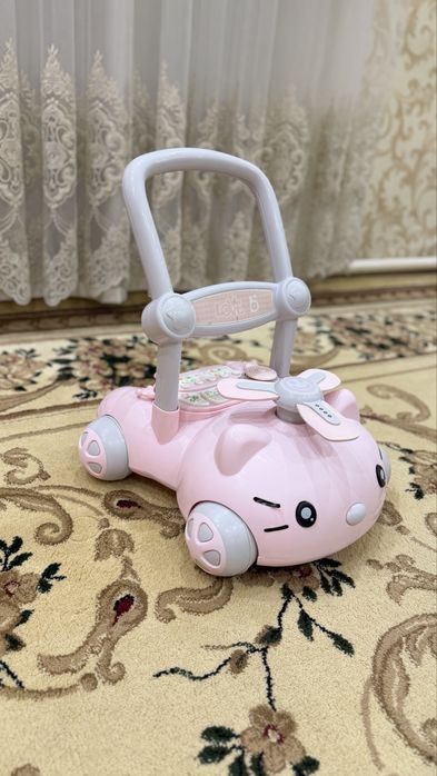 Детский ходунок-каталка, автолюлька- переноска и кресло-качалка