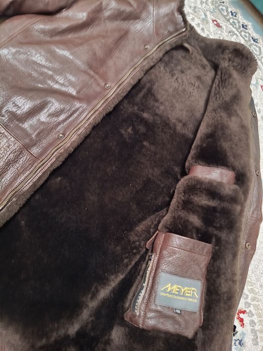 Меховая дубленка