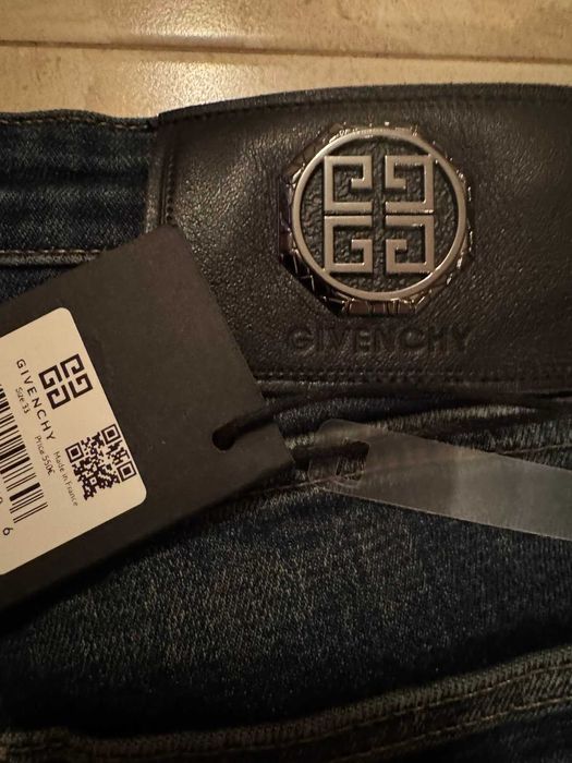 Промо/Givenchy-Автентични чисто нови мъжки дънки Л