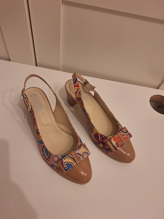 Pantofi casual, dama, noi, piele naturala- mărimea 38