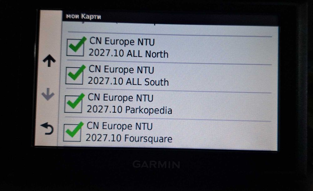 Garmin Drive 51  карта Europa