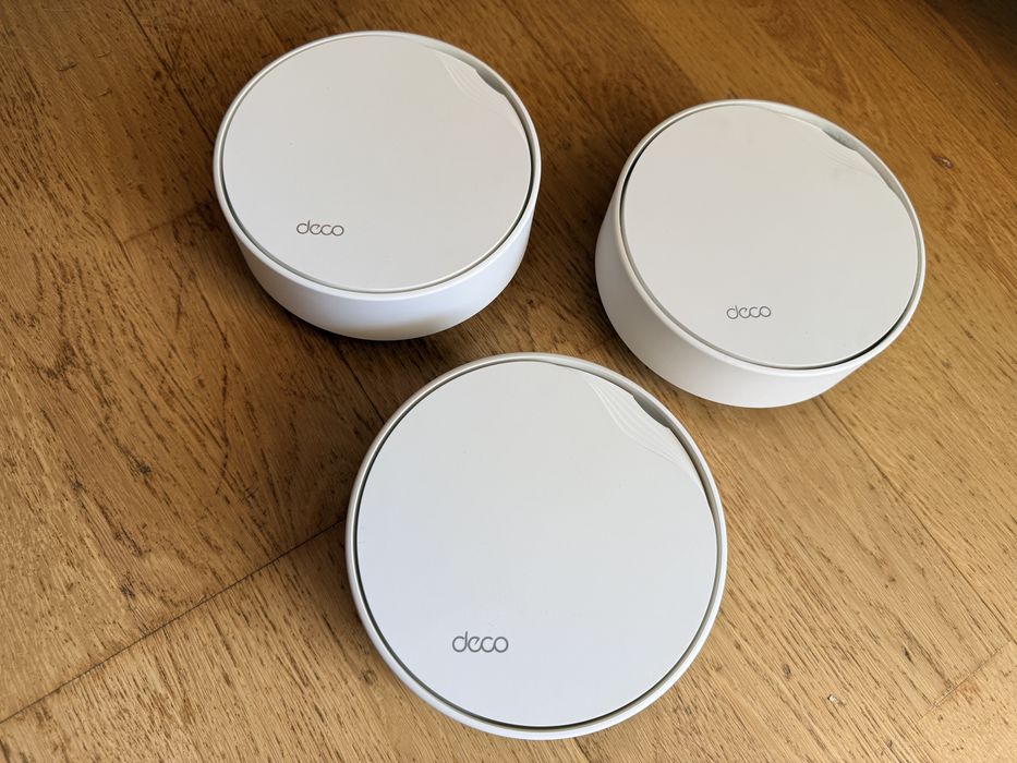 Sistem  mesh Wi-Fi 6 complet, TP Link Deco X50 PoE