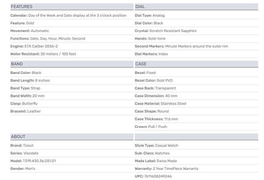Tissot Heritage Visodate Automatic