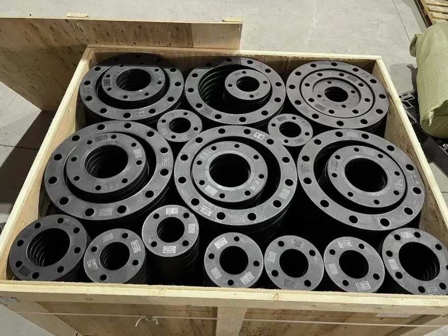 Фланцы с ПП покрытием DN50–DN1200 PN10 PN16