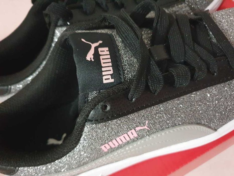 Adidasi Puma,marimea 38,5,interior 25 cm fix,noi