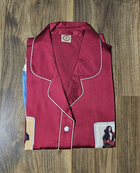 Pijama dama, satin, catifea, Pijamale, Cadou, Craciun