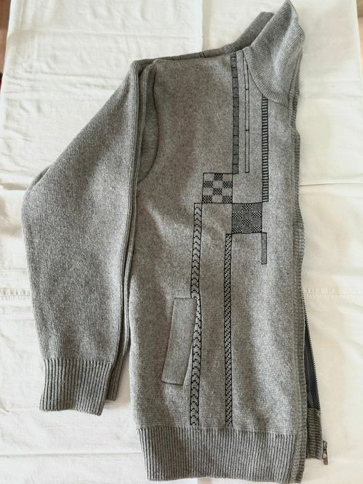 Мужской джемпер на молнии