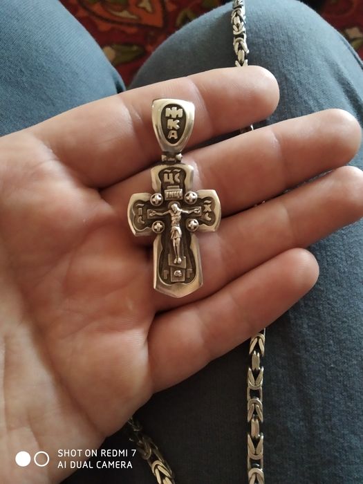 Продам цепь серебро