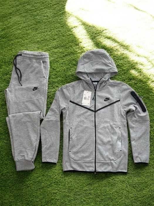 Trening Nike Tech Fleece Gri - Set complet - Bumbac