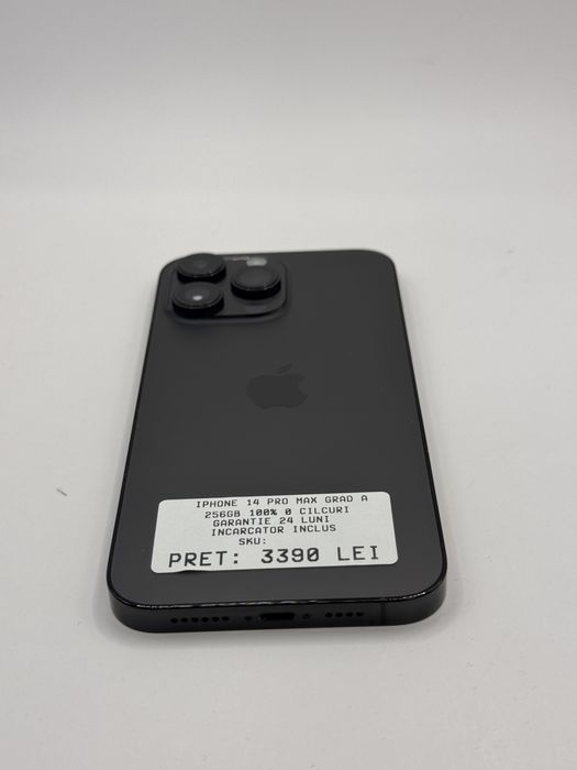 Iphone 14 Pro Max 256GB 100% Grad A Garantie 24 luni - zonemag.ro