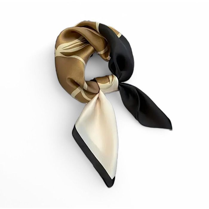 ТОП АКСЕСОАР Сатенени шалове в различни цветове и десени 70х70