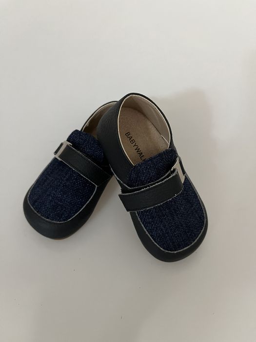 Nou! Pantofi/mocasini pt. bebelusi/copii/ baieti Babywalker marimea 19