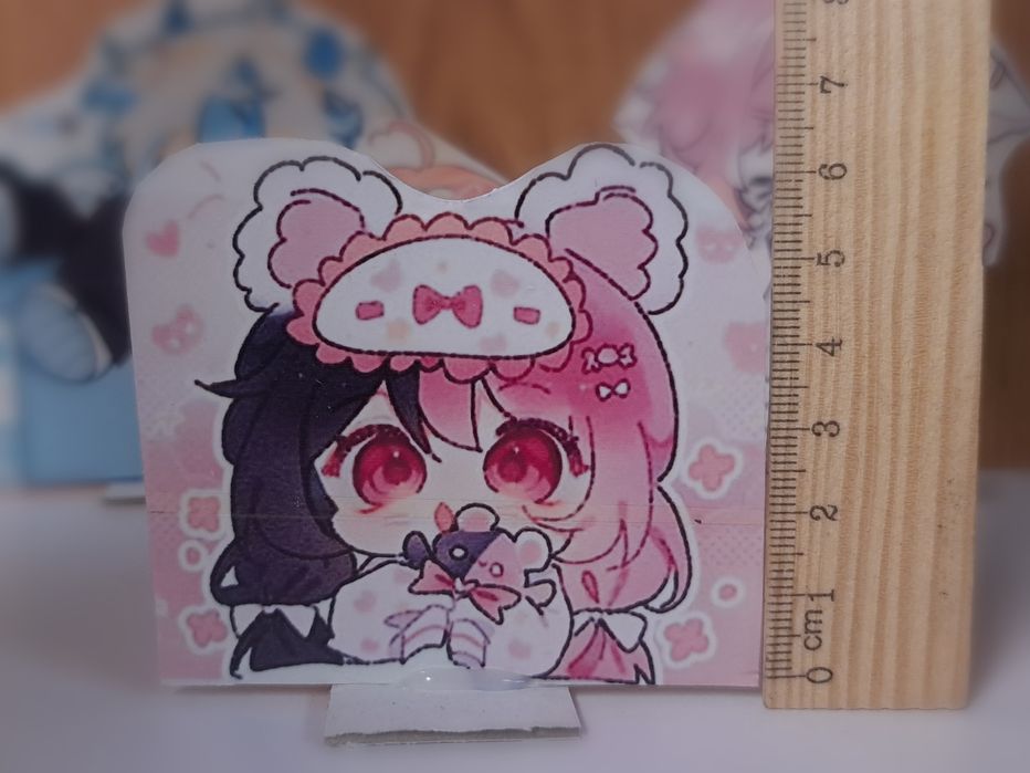 Самодельные мини-стенды (чиби-фигурки)