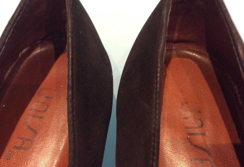 Черни велурени обувки UNISA – равни, № 39