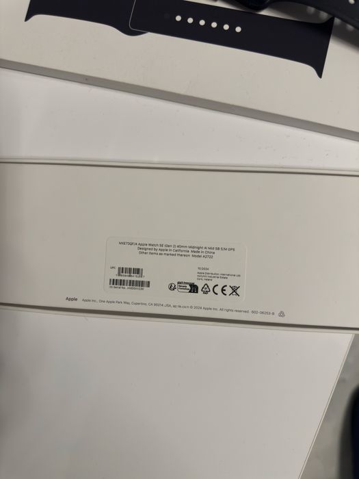 Apple Watch SE Gen 2 40mm Midnight GPS