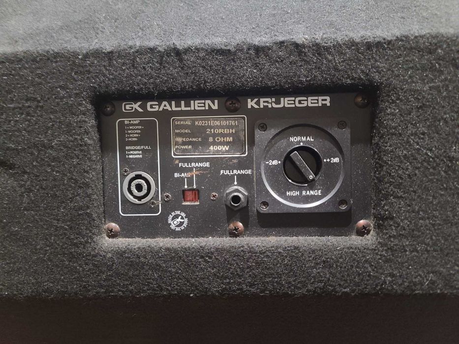 Gallien Krueger 210 RBH 2x10 400w bass cabinet