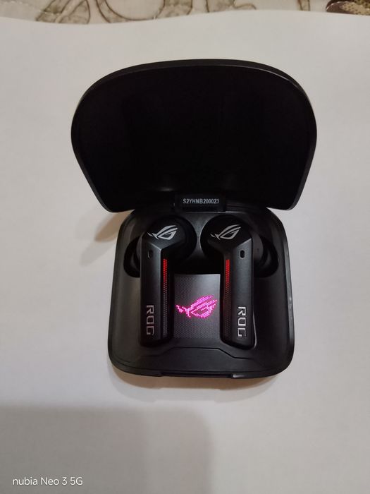 Bluetooth гарнитура ASUS ROG Cetra True Wireless, Black