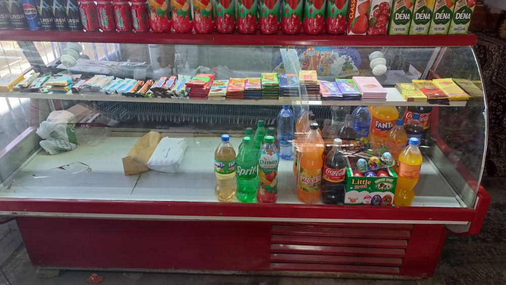 Muzlatgich;xaladelnik vitrina; oziq ovqat uchun texnika