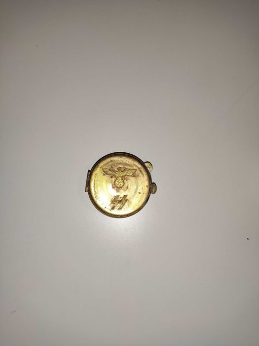 Кутийки за компас или ръчен часовник, месинг, ВСВ, Трети райх