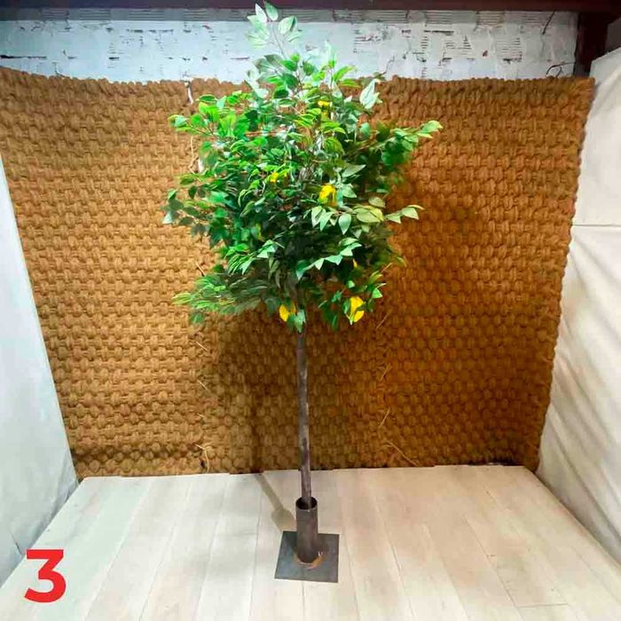 Изкуствени цветни и зелени дръвчета / декоративни изкуствени дръвчета