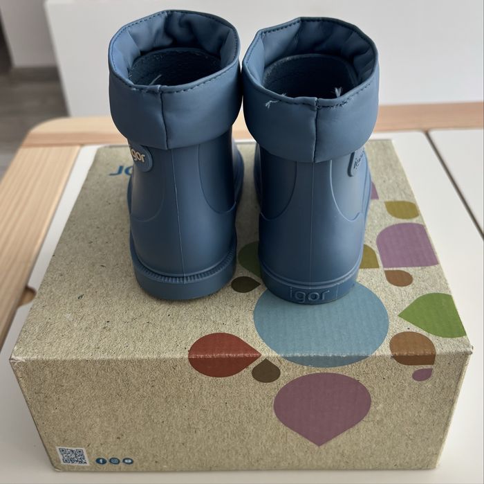 Cizme ploaie Biomecanics Igor Azul/Blue/Size 22