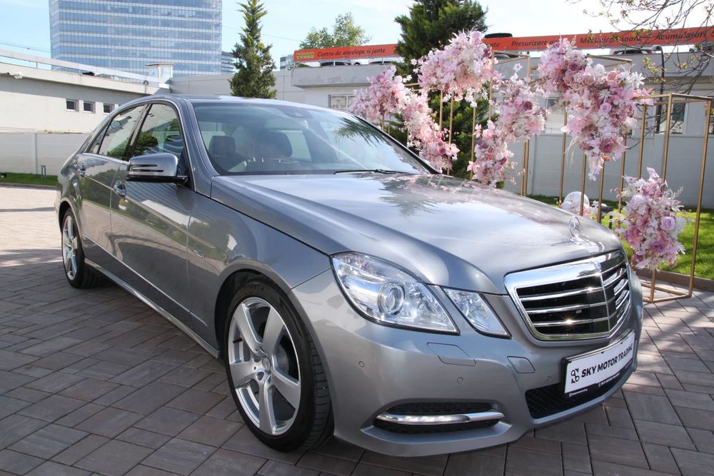 Mercedes-Benz E 250d 4MATIC 204PS/ 500n/m/ Distronic/ Nav Mare/ ILS LED/ TOP - CA NOU
