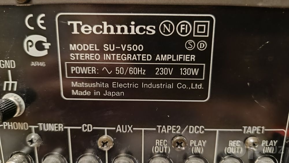 Усилитель Technics su-v500
