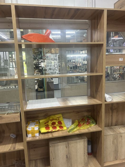 Шкафы витрины из Лдсп открытые