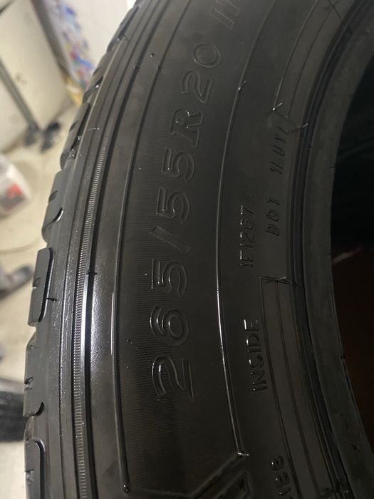 Резина летняя 265/55/20 Dunlop