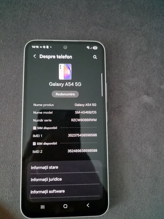 Samsung galaxy a54