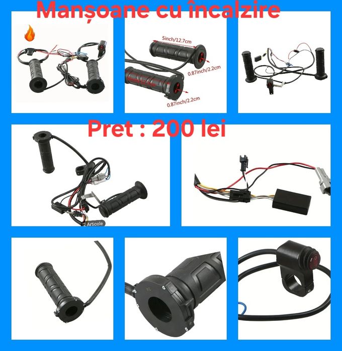 Manșoane cu încălzire Linhai Tgb Cf Moto Polaris