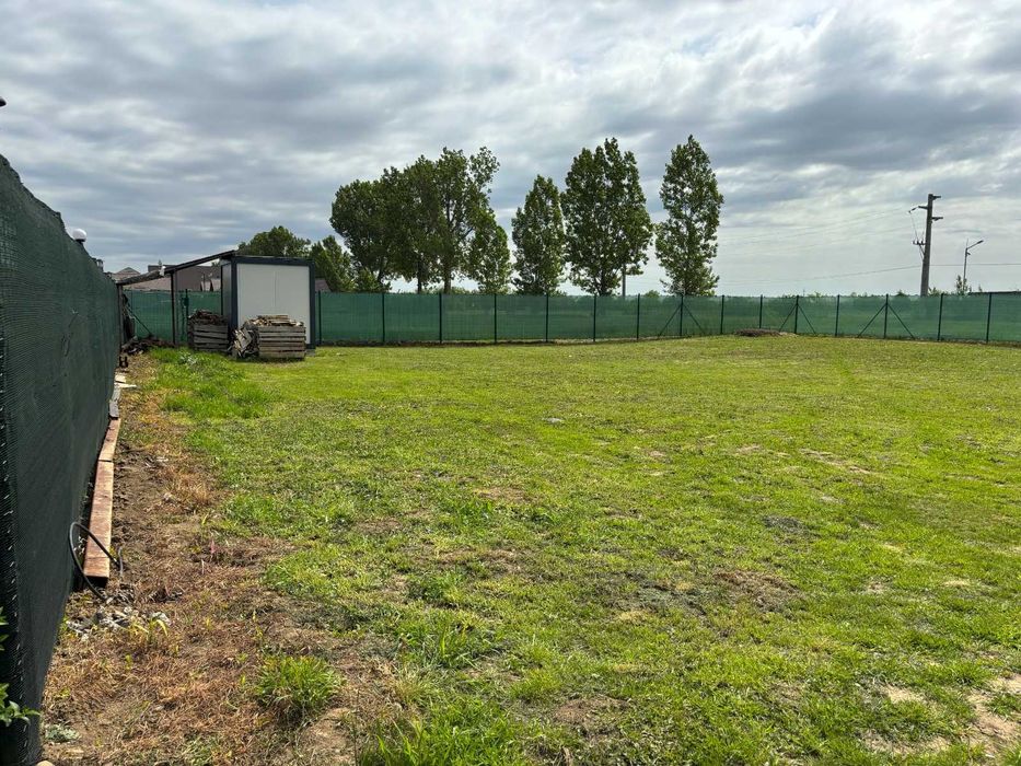 Teren intravilan 883 mp + Container – Șoseaua Unirii 211, Moara Vlăsiei | 27 m deschidere | Utilități | Acces direct - Vedere 3