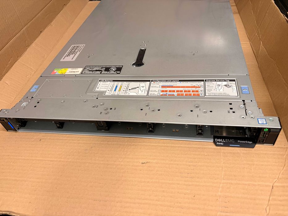 Сървър Dell R440 2x Silver 4114, 16GB RAM, 8x 2.5" SAS, Proxmox XCP-NG