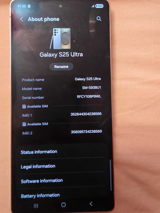 Samsung galaxy s25 ultra