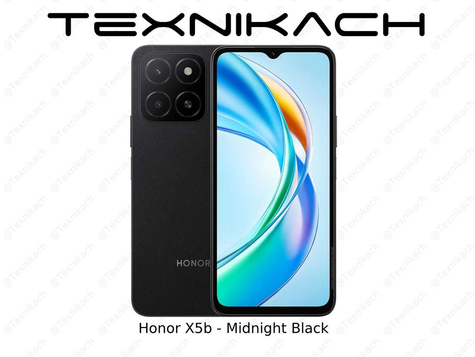 Новый • Honor X5b • 4/64Gb • 4/128Gb • Доставка