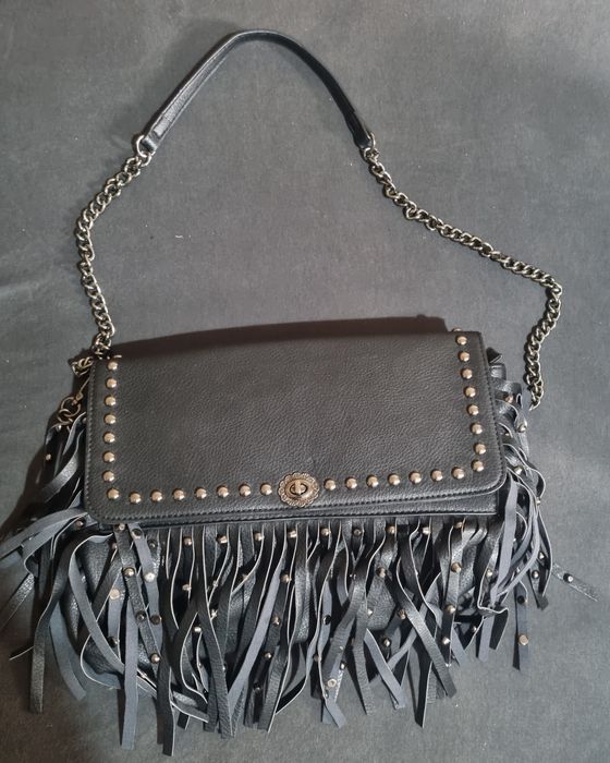 Дамска чанта с ресни