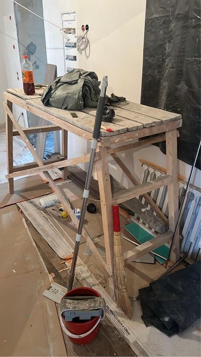 Строительный унитаз + козел