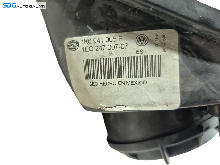 Far Stanga EUROPA FARA Xenon Volkswagen Jetta 3 MK3 2005 - 2011 Cod 1K6941005P [LS0097]