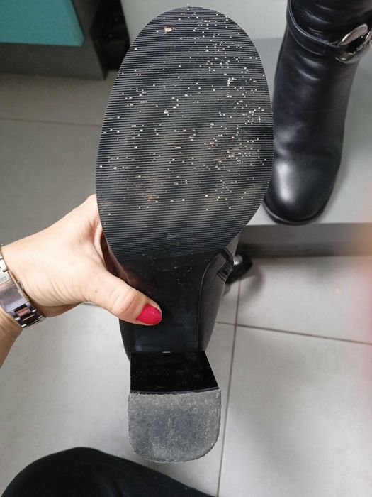 Боти от естествена кожа  Gianni