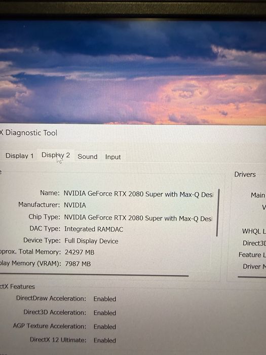 ASUS ROG Zephyrus Duo 15 i9 RTX 2080 Super 32GB SSD 2TB