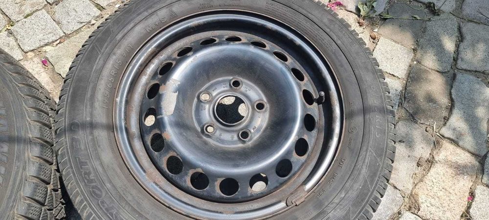 Set 4 roți iarnă SH – Skoda Octavia  Jante tabla (15")