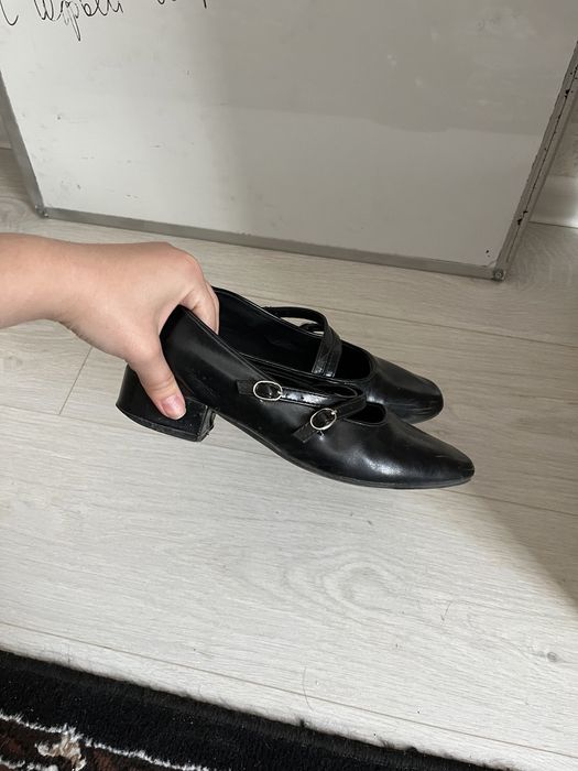 Туфли Мэри Джейн черные
