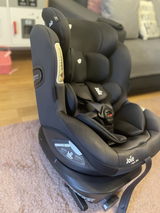 Scaun auto i-Spin 360 Negru, nastere - 105 cm, Joie