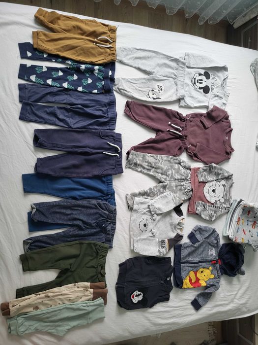 Лот бебешки дрехи дрешки момче  80 86