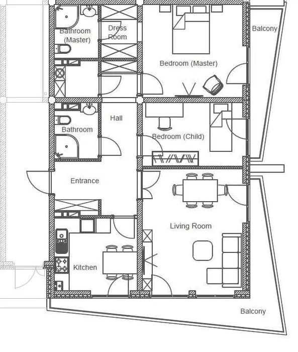 Продается 3х ком 90 м2  ЖК НУР от NAMUNA ор-р АЛАЙСКИЙ ц-2 успейте !!