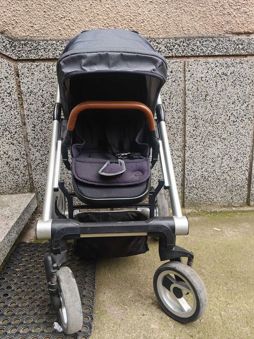 Бебешка количка Mutsy i2 комплект urban nomad White and Blue