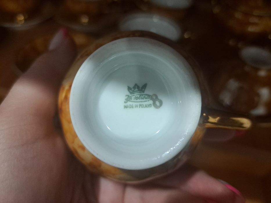 Чайный фарфоровый сервиз