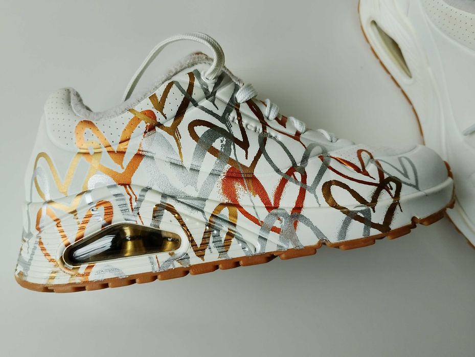 Маратонки Skechers Uno-Metallic Love