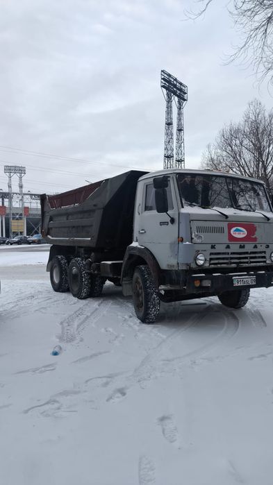 Услуги вывоза снега и мусора КамАЗ самосвал