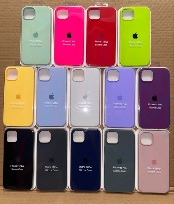 Silicon husa iphone 16/15/14/13/12/11 Pro Max Plus X/XR/Xs Max 78 mini